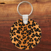 Leopard Print Schlüsselanhänger (Vorderseite)