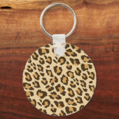 Leopard Print Schlüsselanhänger (Vorderseite)