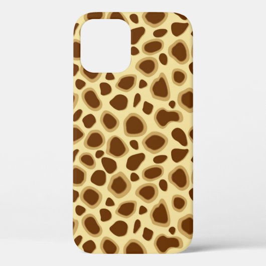 Leopard Print - Schokolade Brown und Camel Tan Case-Mate iPhone Hülle (Rückseite)