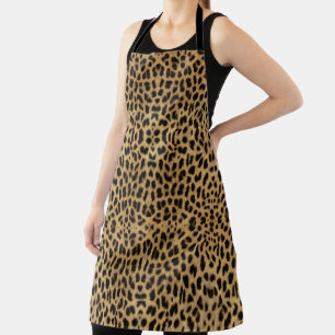 Leopard Print Schürze