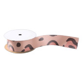Leopard print seamless design  satinband (Spule)