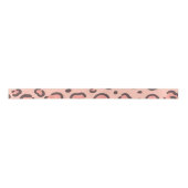 Leopard print seamless design  satinband (Vorderseite)