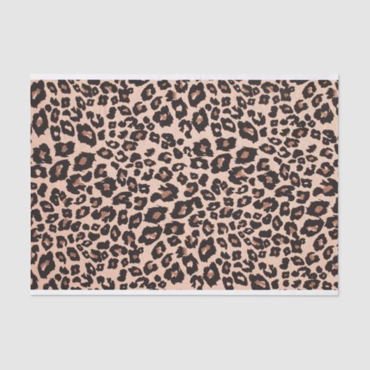 Leopard Print Seidenpapier (Vorderseite)
