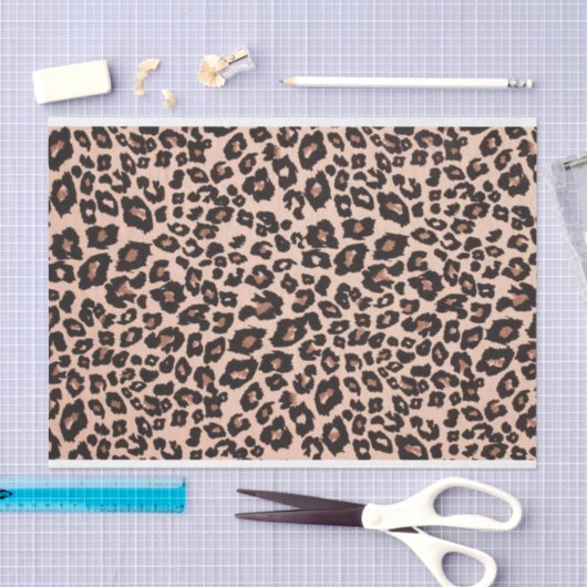 Leopard Print Seidenpapier (Handwerk)