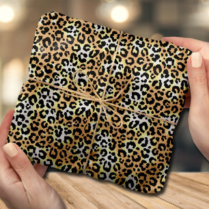 Leopard Print Seidenpapier