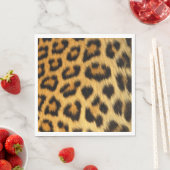 Leopard Print Serviette (Beispiel)