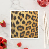 Leopard Print Serviette (Beispiel)