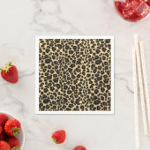 Leopard Print Serviette (Beispiel)