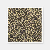 Leopard Print Serviette (Vorderseite)