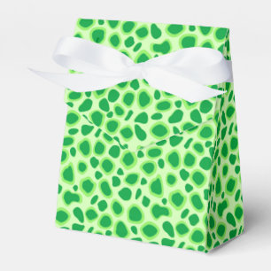 Leopard Print - Shades of Lime Green Geschenkschachtel