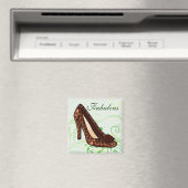 Leopard Print Shoe Magnet (In Situ (Geschirrspüler))