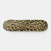 Leopard Print Skateboard (Horizontal)