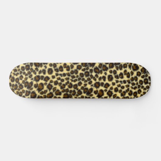 Leopard Print Skateboard (Horizontal)