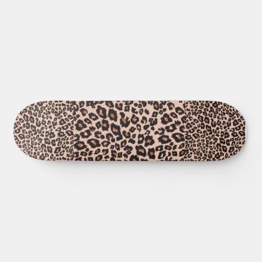 Leopard Print Skateboard (Horizontal)