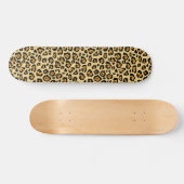 Leopard Print Skateboard (Horizontal)