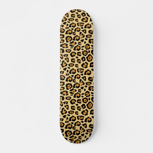 Leopard Print Skateboard (Vorne)
