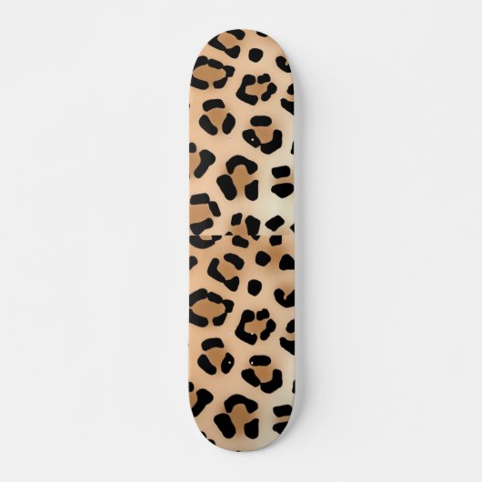 Leopard Print Skateboard (Vorne)