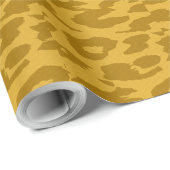 Leopard Print Skin Fur Geschenkpapier (Rolleneckpunkt)