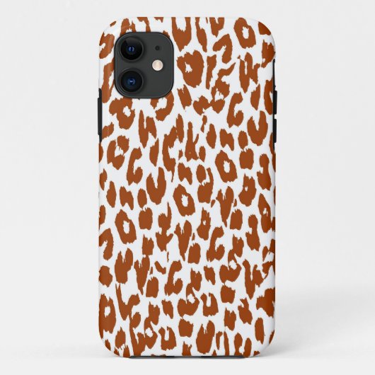 Leopard Print Skin Peru Case-Mate iPhone Hülle (Rückseite)
