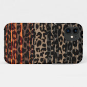 Leopard Print Skin Retro 2 Case-Mate iPhone Hülle (Rückseite (Horizontal))