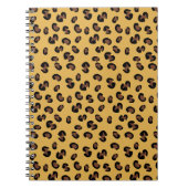 Leopard Print Spiral Notebook Notizblock (Vorderseite)