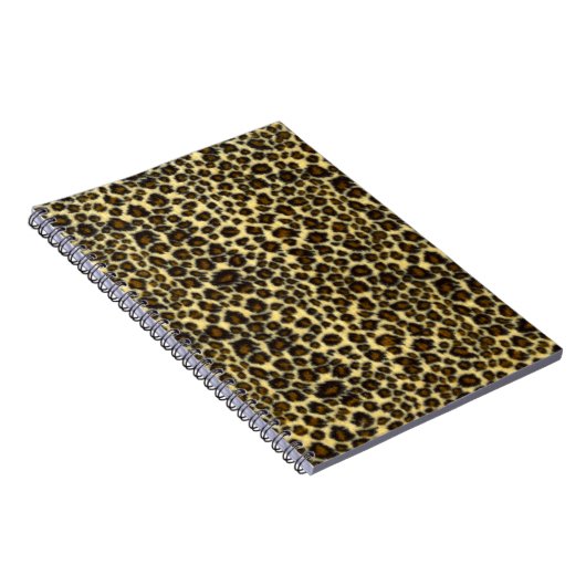 Leopard Print Spiral Notebook Notizblock (Rechte Seite)