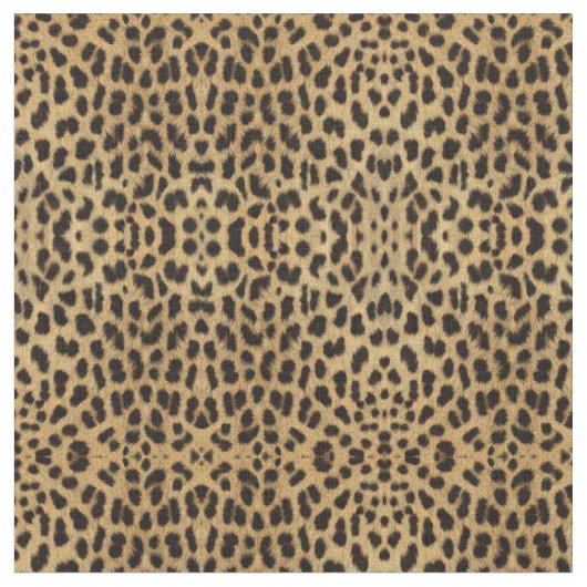 Leopard Print Stoff (Nahaufnahme)