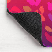 Leopard Print Summer Ombre Mousepad (Ecke)