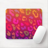 Leopard Print Summer Ombre Mousepad (Mit Mouse)