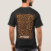Leopard Print T Shirt (Rückseite)