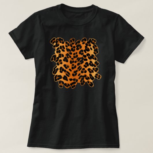 Leopard Print T-Shirt (Design vorne)