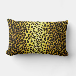 Leopard Print Tapes Lendenkissen