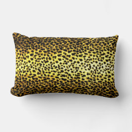 Leopard Print Tapes Lendenkissen