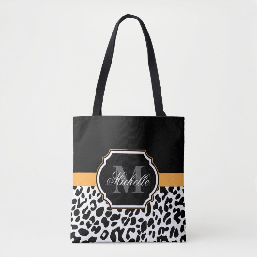 Leopard Print Tasche (Vorderseite)