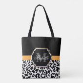 Leopard Print Tasche (Rückseite)