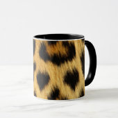 Leopard Print Tasse (VorderseiteRechts)