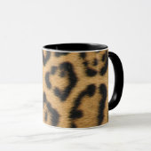 Leopard Print Tasse (VorderseiteRechts)