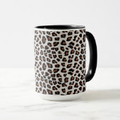 Leopard Print Tasse (VorderseiteRechts)