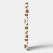 Leopard Print - Taupe Tan und White Case-Mate iPhone Hülle (Rückseite / Rechts)