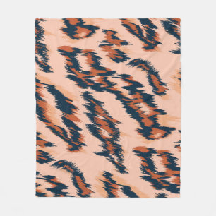 Leopard Print: Textil Nahtlos Design. Fleecedecke