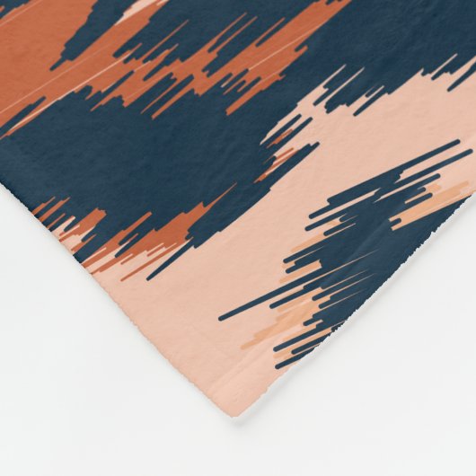 Leopard Print: Textil Nahtlos Design. Fleecedecke (Ecke)