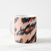 Leopard Print: Textil Nahtlos Design. Kaffeetasse (Vorderseite Links)