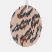 Leopard Print: Textil Nahtlos Design. Ornament Aus Glas (Vorderseite Rechts)