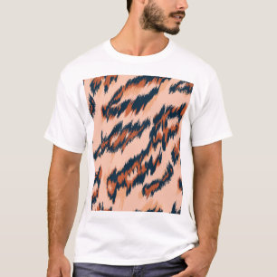 Leopard Print: Textil Nahtlos Design. T-Shirt