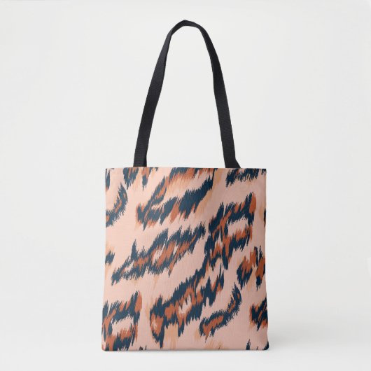 Leopard Print: Textil Nahtlos Design. Tasche (Vorderseite)