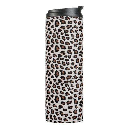 Leopard Print Thermosbecher (Nach links gedreht)