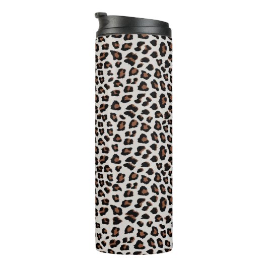 Leopard Print Thermosbecher (Nach rechts gedreht)