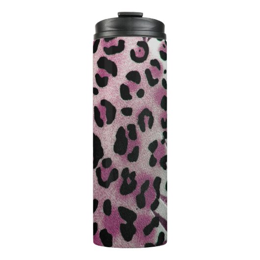 Leopard Print Thermosbecher (Vorderseite)