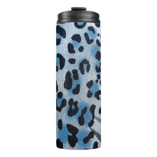 Leopard Print Thermosbecher (Vorderseite)