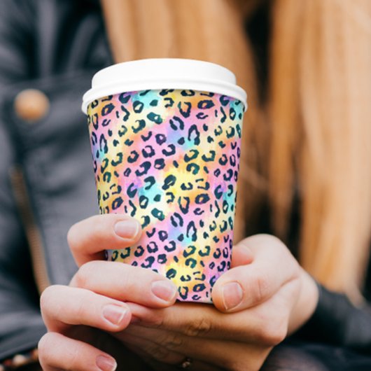 Leopard Print Tiere Geburtstag Pappbecher